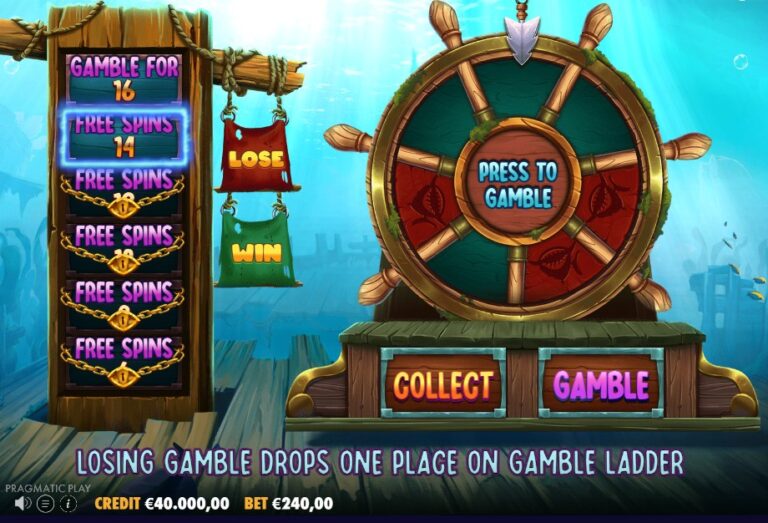 Screenshot 2 van Beware The Deep Megaways